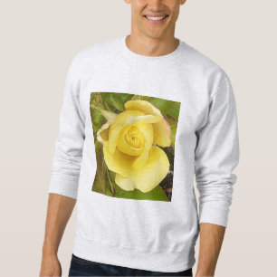 Yellow Rosebud Sweatshirt