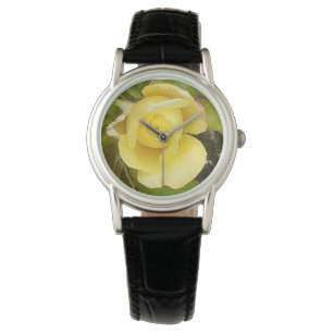 Yellow Rosebud Watch