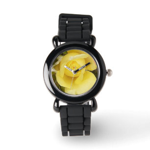 Yellow Rosebud Watch