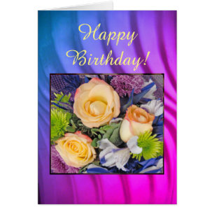 Yellow Roses 2 - Birthday Card