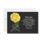 Yellow Roses After Funeral Thank You Cards