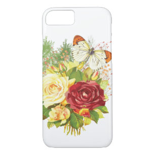 Yellow Rose's and a Butterly Case-Mate iPhone Case