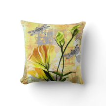 Yellow Roses and Dragonflies in the Brier