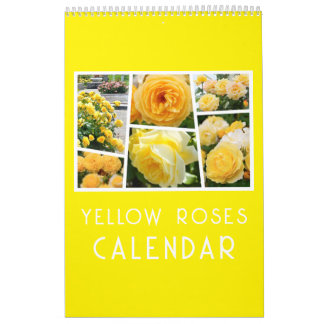 Yellow Roses Calendar (Type-A)
