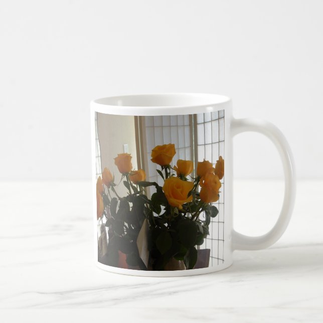Yellow Roses coffee cup (Right)