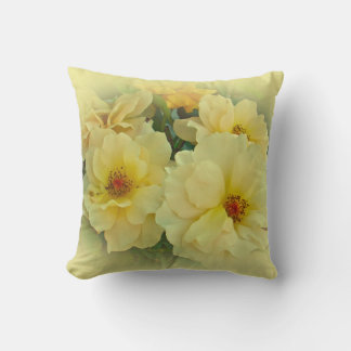 Yellow Roses Cushion