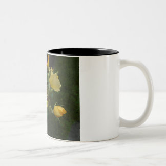 yellow roses floral boho rustic for her mug