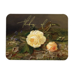 Yellow Roses, Floral  Magnet