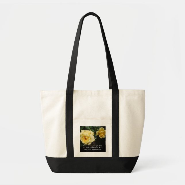 Yellow Roses Impulse Tote Bag (Front)