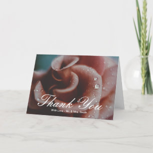 Yellow Roses Thank You Card