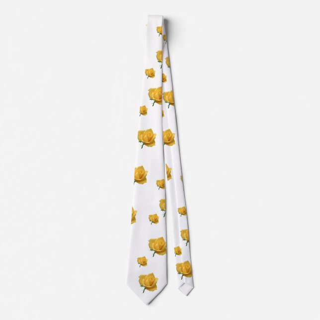 Yellow Roses Tie (Front)
