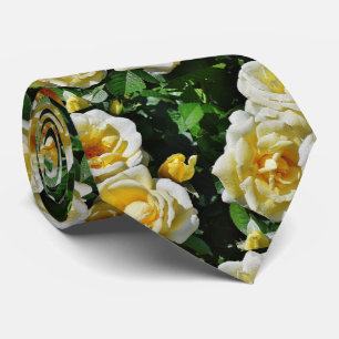 Yellow Roses Tie
