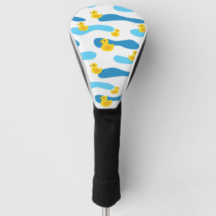 Yellow Rubber Duck Pattern Golf Head Cover