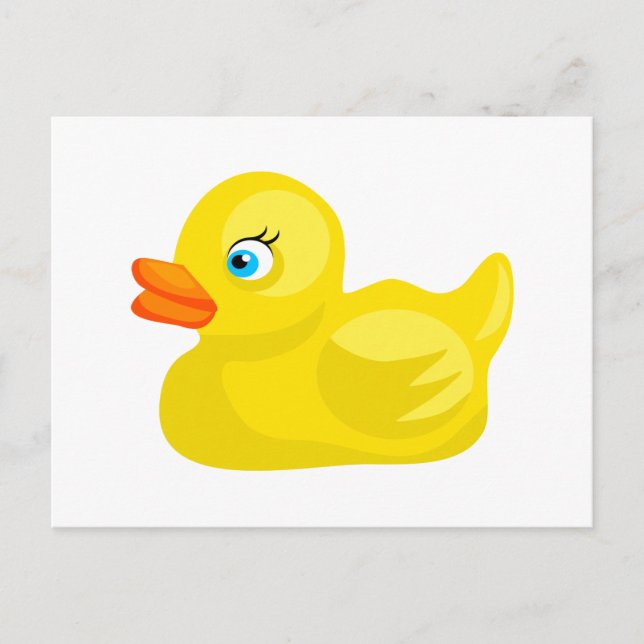 Yellow Rubber Duck Postcard (Front)