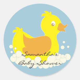 Yellow Rubber Duck Stickers