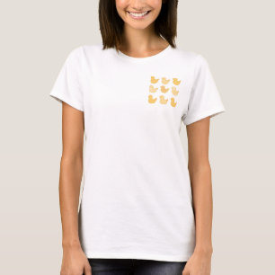 Yellow rubber duckies kawai cute girly trendy chic T-Shirt