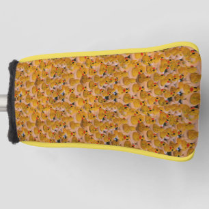 Yellow Rubber Ducks Animal Pattern Golf Head Cover