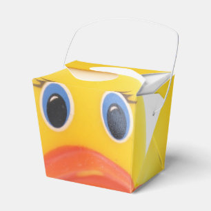 Yellow Rubber Ducks Baby Shower Favour Box