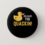 Yellow Rubber Ducks Quack Funny Duck Lover 6 Cm Round Badge<br><div class="desc">Yellow Rubber Ducks Quack Funny Duck Lover.</div>