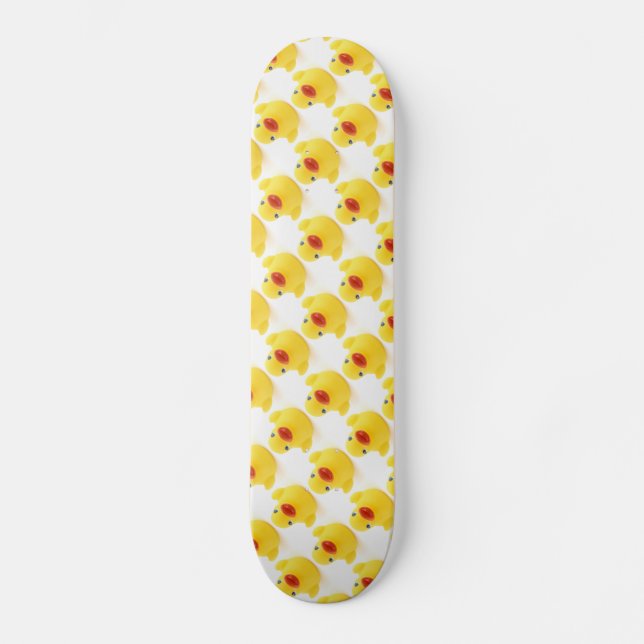 Yellow Rubber Ducks Skateboard (Front)