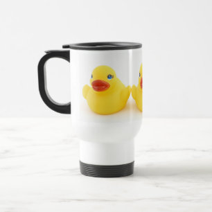 Yellow Rubber Ducks Travel Mug
