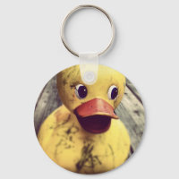 Yellow Rubber Ducky Covered in Dirt!
