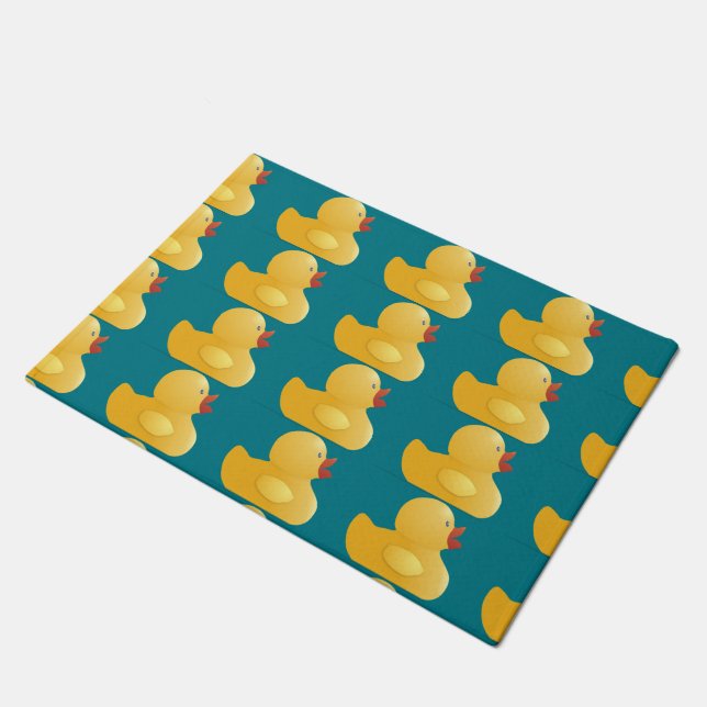 Yellow Rubberduck Doormat (Angled)
