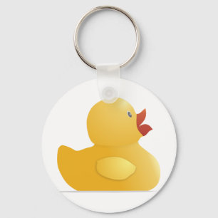 Yellow Rubberduck Key Ring