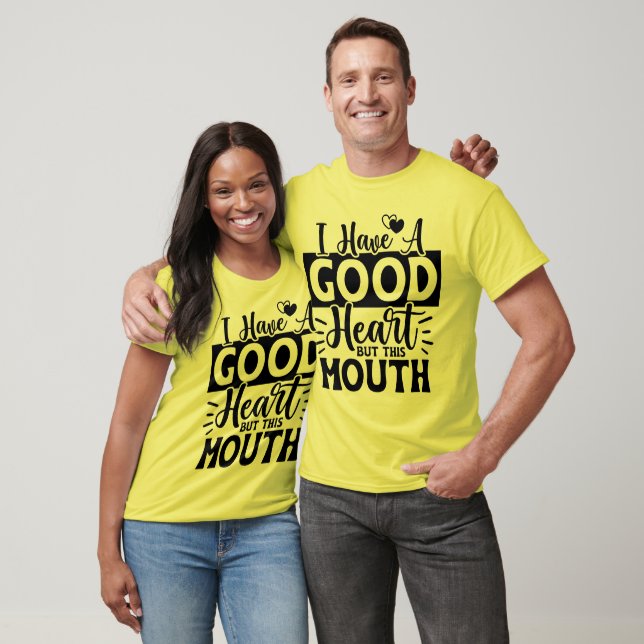 Yellow Sarcastic T-shirt (Unisex)