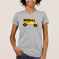 Yellow School Bus Buses Driver Teacher Education