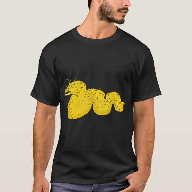 Yellow Sea Serpent T-Shirt (Front)