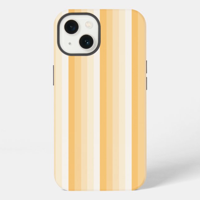 Yellow shadow stripes Case-Mate iPhone case (Back)