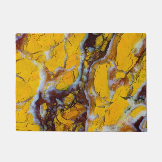 Yellow Shattuckite Doormat (Front)