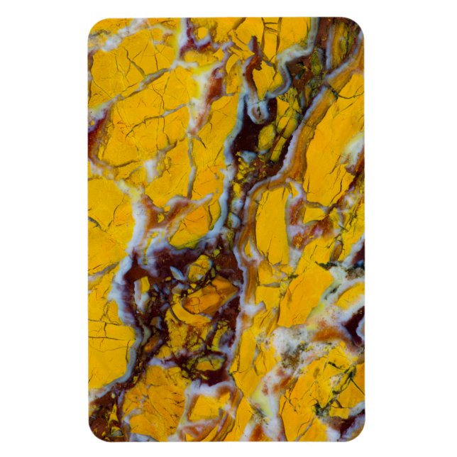 Yellow Shattuckite Magnet (Vertical)