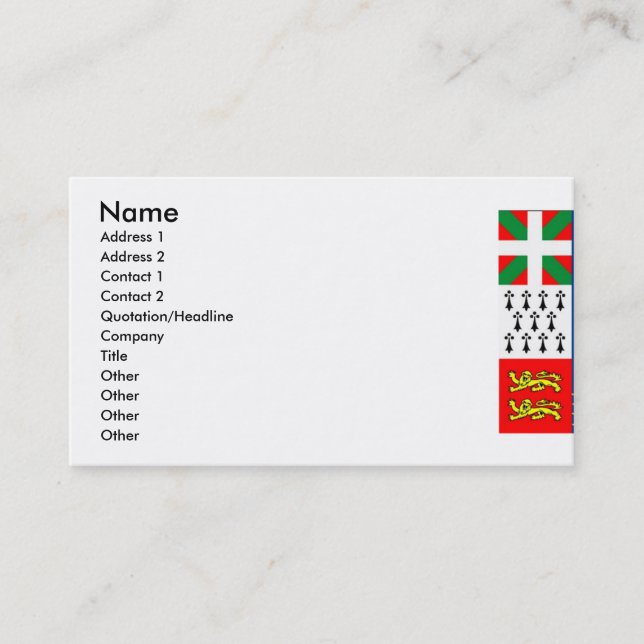 Yellow Ship Business Card (Front)
