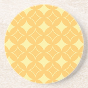 Yellow shippo coaster