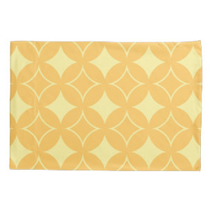Yellow shippo pillowcase