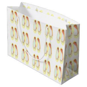 Yellow Shoes Large Gift Bag