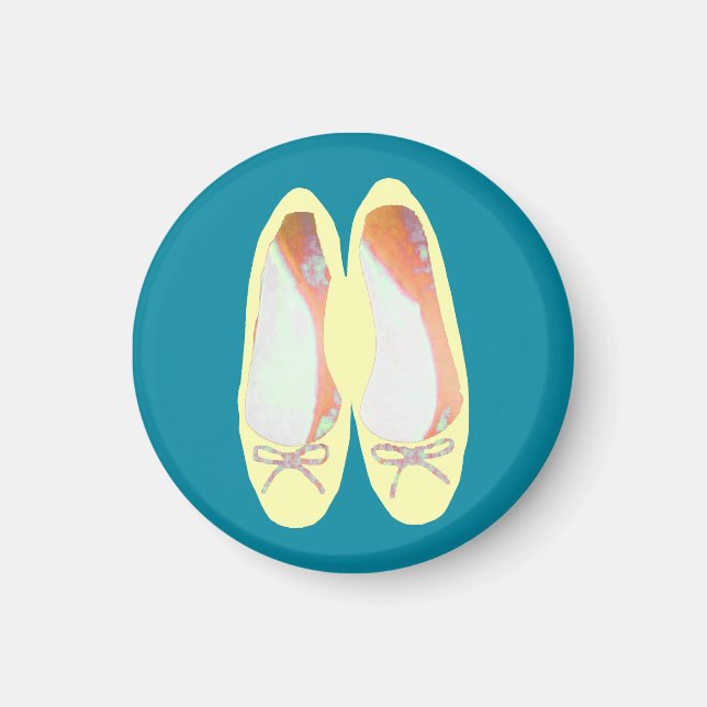 Yellow Shoes Magnet (Front)