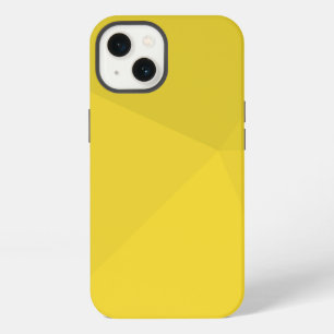 Yellow, simple, modern, cool, geometric trendy art iPhone 13 case