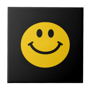 Yellow Smiley Face Tile