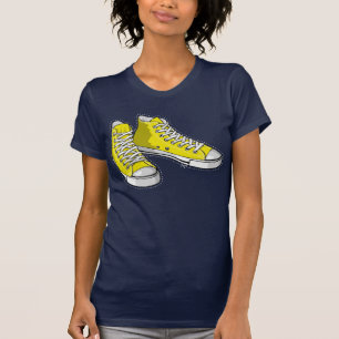 Yellow sneakers
