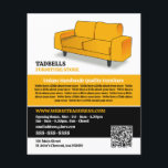 Yellow Sofa - Furniture Store Sales Flyer<br><div class="desc">Yellow Sofa - Furniture Store Sales Advertising Flyer by The Business Card Store.</div>