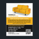 Yellow Sofa - Furniture Store Sales Flyer<br><div class="desc">Yellow Sofa - Furniture Store Sales Advertising Flyer by The Business Card Store.</div>