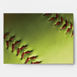 Yellow Softball Backed Envelope