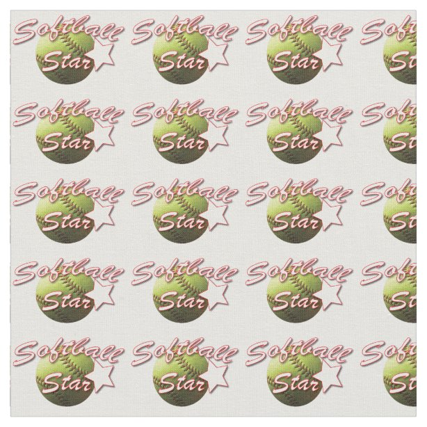 Yard Of 100 Cotton Fastpitch Softball Fabric By SoftballFever 1295