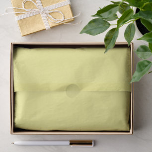 Yellow solid colour light-medium, tissue paper