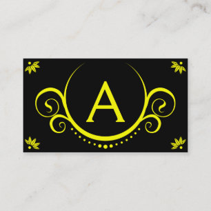 yellow sophistications business card