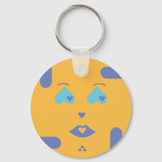 Yellow Sponap, Levli.ai Key Ring