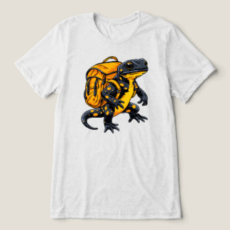 Yellow Spotted Gecko Backpacker Tri-Blend Shirt